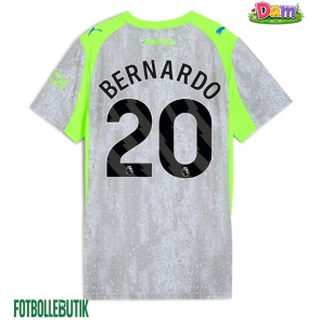 Manchester City Bernardo Silva #20 Tredje Tröja Kvinnor 2025-26 Kortärmad